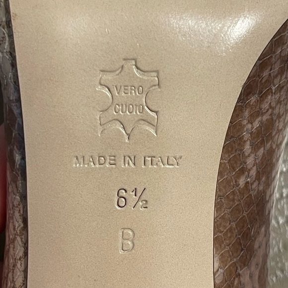 Isaac 6.5 leather heels - Picture 6 of 9